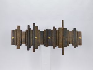Piano Coat Rack Type3 70 Walnut