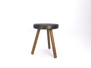 Stool Type1 Raindrop Walnut